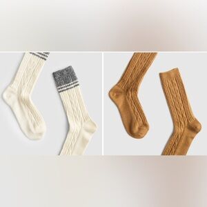 NWT MADEWELL (2pack) Trouser Socks size women’s one size